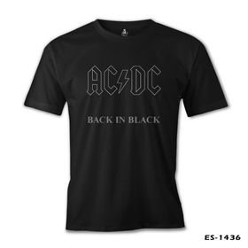 Lord T-Shirt AC DC - Back in Black 1 Siyah Erkek T-shirt