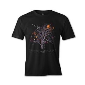 Lord T-Shirt Ağaç Perisi Siyah Erkek T-shirt
