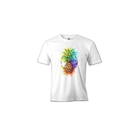 Lord T-Shirt Ananas Beyaz Erkek T-Shirt
