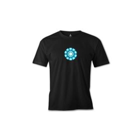 Lord T-Shirt Arc Reactor 2 Siyah Erkek T-shirt