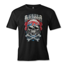 Lord T-Shirt Asking Alexandria - Skull Siyah Erkek T-shirt