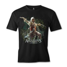 Lord T-Shirt Assassin's Creed 3 Siyah Erkek T-shirt