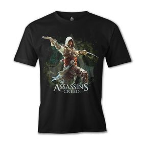 Lord T-Shirt Assassin's Creed 3 Siyah Erkek T-shirt