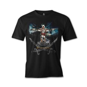 Lord T-Shirt Assassin's Creed 4 Siyah Erkek T-shirt