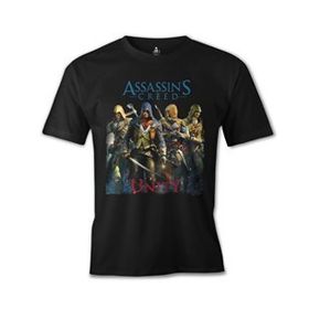 Lord T-Shirt Assassin's Creed Unity 2 Siyah Erkek T-shirt