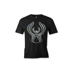 Lord T-Shirt Assassin's Creed - Wings Siyah Erkek T-shirt