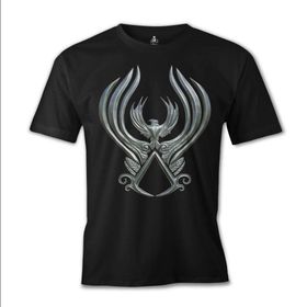 Lord T-Shirt Assassin's Creed - Wings Siyah Erkek T-shirt