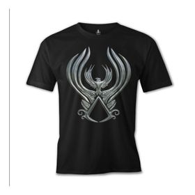 Lord T-Shirt Assassin's Creed - Wings Siyah Erkek T-shirt