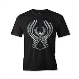 Lord T-Shirt Assassin's Creed - Wings Siyah Erkek T-shirt