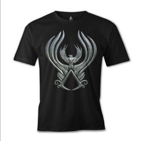 Lord T-Shirt Assassin's Creed - Wings Siyah Erkek T-shirt