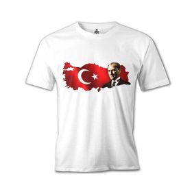 Lord T-Shirt Atatürk - TC Beyaz Erkek T-shirt