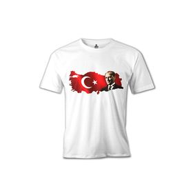Lord T-Shirt Atatürk - TC Beyaz Erkek T-shirt