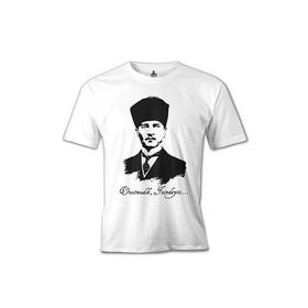 Lord T-Shirt Atatürk - Unutmadık! Beyaz Erkek T-shirt