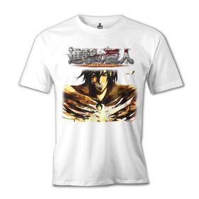 Lord T-Shirt Attack On Titan Beyaz Erkek T-shirt