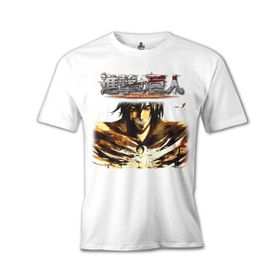 Lord T-Shirt Attack On Titan Beyaz Erkek T-shirt
