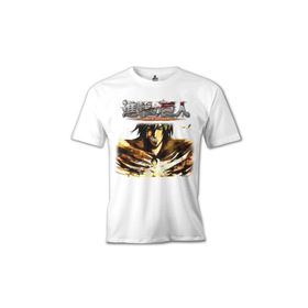 Lord T-Shirt Attack On Titan Beyaz Erkek T-shirt