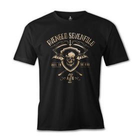 Lord T-Shirt Avenged Sevenfold - Hail Logo Siyah Erkek T-shirt