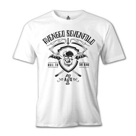 Lord T-Shirt Avenged Sevenfold - Hail to the King Beyaz Erkek T-shirt