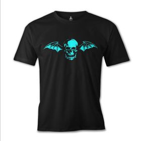 Lord T-Shirt Avenged Sevenfold - Skull Logo Siyah Erkek T-shirt