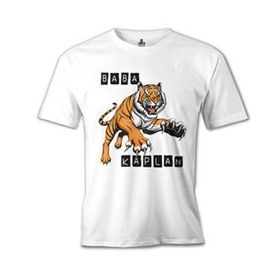 Lord T-Shirt Baba Kaplan Beyaz Erkek T-Shirt