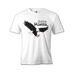 Lord T-Shirt Baba Kartal Beyaz Erkek T-shirt