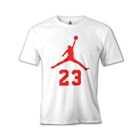Lord T-Shirt Basketball - Jordan 23 Beyaz Erkek T-shirt