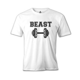Lord T-Shirt Beauty And The Beast Beast Beyaz Erkek T-Shirt