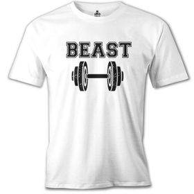 Lord T-Shirt Beauty And The Beast Beast Beyaz Erkek T-Shirt