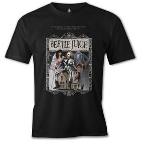 Lord T-Shirt Beetle Juice Siyah Erkek T-shirt
