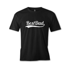 Lord T-Shirt Best Dad Ever Siyah Erkek T-shirt