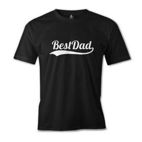 Lord T-Shirt Best Dad Ever Siyah Erkek T-shirt
