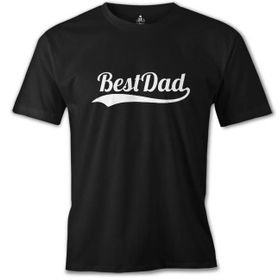 Lord T-Shirt Best Dad Ever Siyah Erkek T-shirt