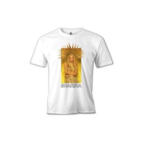 Lord T-Shirt Beyaz Shakira Queen Erkek T-shirt