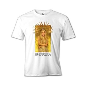 Lord T-Shirt Beyaz Shakira Queen Erkek T-shirt