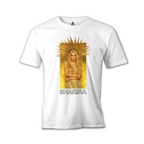 Lord T-Shirt Beyaz Shakira Queen Erkek T-shirt