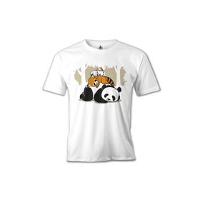 Lord T-Shirt Beyaz Sleeping Four Erkek T-shirt