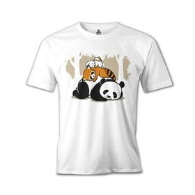 Lord T-Shirt Beyaz Sleeping Four Erkek T-shirt