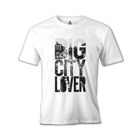 Lord T-Shirt Big City Lover Beyaz Erkek T-shirt