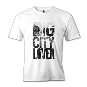 Lord T-Shirt Big City Lover Beyaz Erkek T-shirt