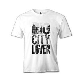 Lord T-Shirt Big City Lover Beyaz Erkek T-shirt