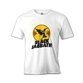 Lord T-Shirt Black Sabbath - Devil Beyaz Erkek T-shirt
