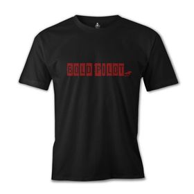 Lord T-Shirt Bold Pilot Siyah Erkek T-shirt