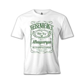 Lord T-Shirt Breaking Bad - Heisenberg's Beyaz Erkek T-shirt