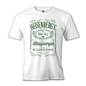 Lord T-Shirt Breaking Bad - Heisenberg's Beyaz Erkek T-shirt