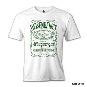 Lord T-Shirt Breaking Bad - Heisenberg's Beyaz Erkek T-shirt
