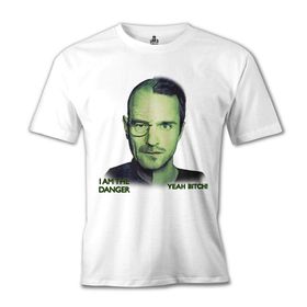 Lord T-Shirt Breaking Bad - I am The Danger Beyaz Erkek T-shirt