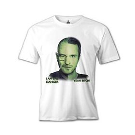 Lord T-Shirt Breaking Bad - I am The Danger Beyaz Erkek T-shirt