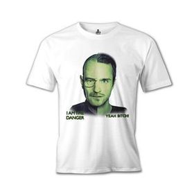 Lord T-Shirt Breaking Bad - I am The Danger Beyaz Erkek T-shirt