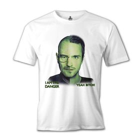Lord T-Shirt Breaking Bad - I am The Danger Beyaz Erkek T-shirt