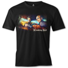 Lord T-Shirt Breaking Bad - In the Car Siyah Erkek T-shirt